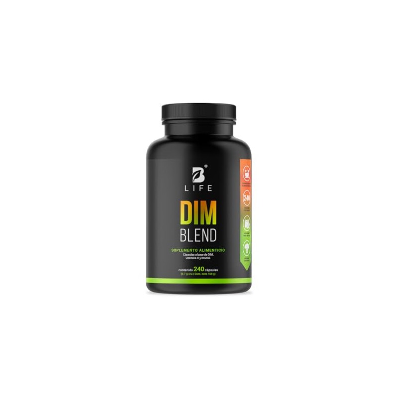 Dim Diindolilmetano 240 Cápsulas 700 Por Cápsula Adicionado Vitamina Brócoli