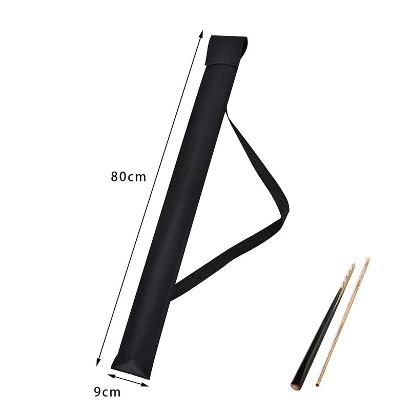 HBYMYDA 1 Piece Pool Cue Bag Lightweight Portable Snooker Cue