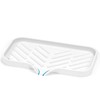 SUBEKYU Silicone Kitchen Soap Tray, Sink Tray for Kitchen Counter/Soap