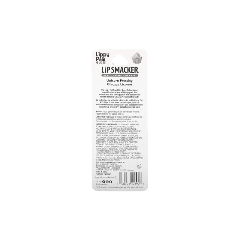 Lip Smacker Lippy pal swirl lip gloss, Unicorn - Unicorn