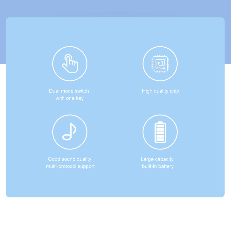 Bluetooth 5.0 Receiver Transmitter 2 In 1 Wireless Audio Adapter