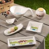 Villeroy und Boch Design Naif Gifts Rechteckige Schale, Premium Porzellan,