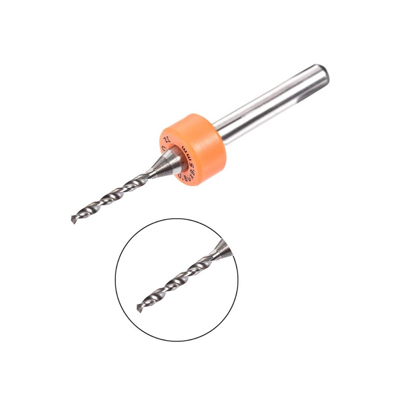 sourcing map PCB Drill Bits 1.1mm-2.0mm Tungsten Carbide Rotary Tool
