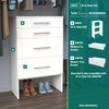 ClosetMaid SuiteSymphony Wood Shelf Unit, 2 Shelves, Adjustable, For Storage,