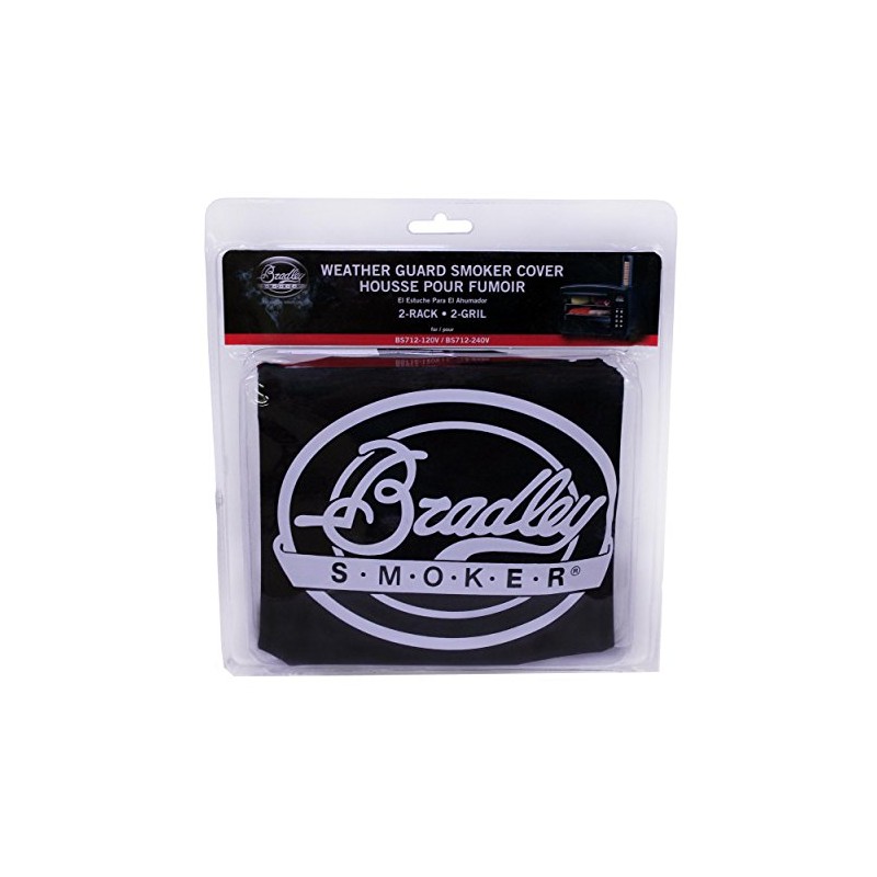 Bradley Smokers BTWRC712 Weather Resistant Cover fits Countertop Smoker, 2-Rack