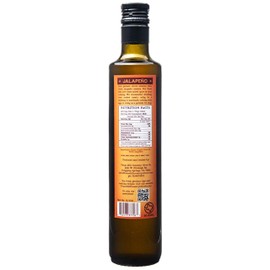 Terra Verde Jalapeno Red Extra Virgin Olive Oil, 500ml (16.9oz)