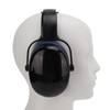 Hearing Protection Ear Muffs 24dB NRR Safety Black Blue Noise