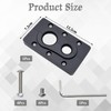 JADSOrBoBi Firewall Pass-Through Bracket for Holley Terminator X Max, Billet