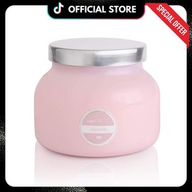 Capri Blue Scented Candle 19Oz with Glass Candle Holder Luxury Aromatherapy Candle Volcano Freshener Ornaments Freshener Ornaments Freshener Ornaments:_Volcano Pink