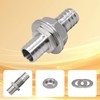 Napredak 5/16 Inch Stainless Steel Hose Barb Bulkhead Fitting for