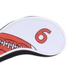 9pcs Golf Head Covers Set Zipper Golf Club Iron Head