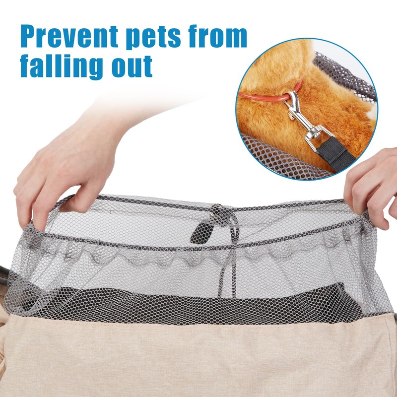 Ownpets Pet Sling Carrier, Fits 15 to 25lbs Extra-Large Dog/Cat
