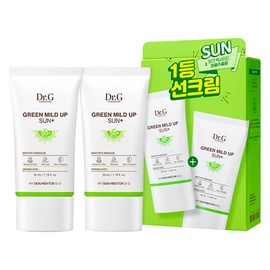 Dr.G Green Mild Up Sun Plus SPF50+ PA++++, 35ml, 2 units / 닥터지 그린 마일드 업 선 플러스 SPF50+ PA++++, 35ml, 2개