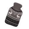 Rubber Hot Water Bottle With Waist Cover Knitted Cover Warm