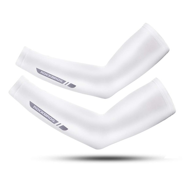 ROCKBROS Arm Cover, Men's, Cold Feeling, Arm Sleeve, Anti-Slip, UV