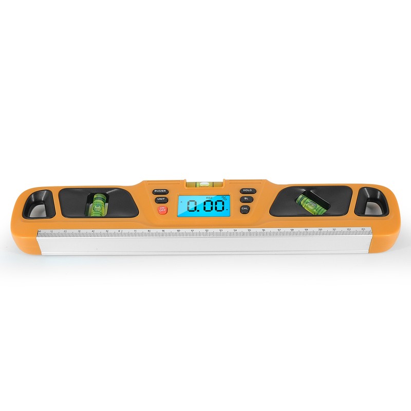 Digital Protractor LCD Display Stainless Steel Magnetic Level Multifunctional Angle