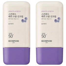 Skinfood Berry Moisture Sun Cream SPF50+ PA++++, 50ml, 2 pieces / 스킨푸드 베리 수분 선크림 SPF50+ PA++++, 50ml, 2개