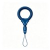 AIXUAN Adjustable Length Smartphone Ring Strap, Blue Braided Cord, Fall