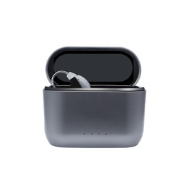 Sengdong Hearing Aid, Chip 16 Channel Earback Digital Hearing Amplifier, Invisible, Waterproof, Moderate to Severe Deafness, the Elderly with Portable Charging Bin Hearing Devices （Single）