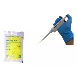 Jf Lhabo Micropipeta 5-50ul + Puntas Esteriles 200ul Jf Lhabo