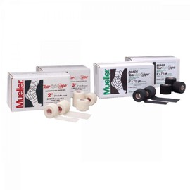 PS Medical Mueller Tear-Light Lightweight Elastic Tape, 2" x 7 1/2 yds, Red