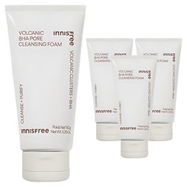 Innisfree Volcanic Pore Baja Cleansing Foam, 150g, 4 pieces / 이니스프리 화산송이 모공 바하 클렌징 폼, 150g, 4개