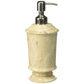 Creative Home 74441 Marble Liquid Soap Dispenser, 3-1/2 by 8-1/4-Inch
