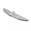 1clickautoacc 3D CHROME ABS BIRD EAGLE WINGS CAR TRUCK EMBLEM