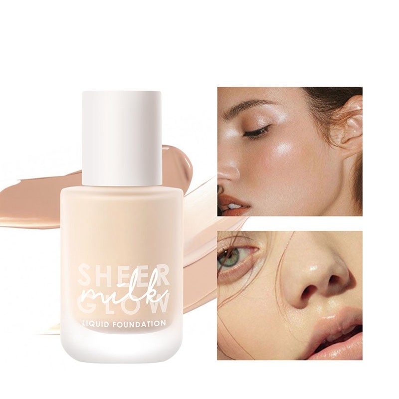 Waterproof Moisturizing Concealing Long Lasting Facial Brightening Makeup Cream#4