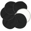 ImseVimse Baumwoll Stilleinlagen Stay Dry schwarz 6er Packung 3 Paar