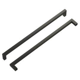Hickory Hardware Solid Core Kitchen Cabinet Pulls, Luxury Cabinet Handles, Hardware for Doors & Dresser Drawers, 12 Inch Hole Center, Vintage Bronze, Skylight Collection(Pack of 1)