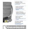KARHDIR Pressure Washer Hose 50FT 3/8" for Cold and Hot