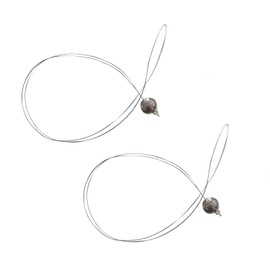 Bohue 2Pcs Nano Rings Loop Threader Tool Hair Extension Loop Needle Threader Bead Device Tool Stainless Steel Micro Loop Nano Beads Device for Hair Extensions
