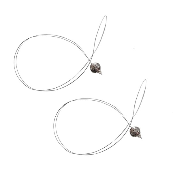 Bohue 2Pcs Nano Rings Loop Threader Tool Hair Extension Loop