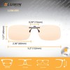 Illumin Night Driving Clip On - All-Weather Glasses for Improved