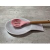 Posacucharas, Soporte para cucharas de cocina de Mármol natural, Blanco