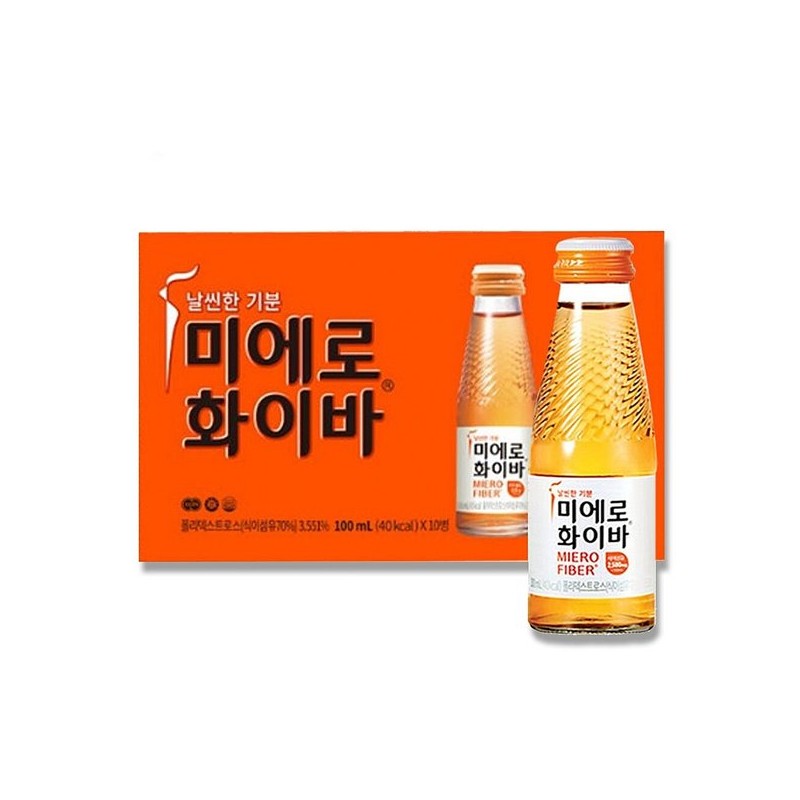 몸매 임산부 미에로 화이바 10병 식이섬유 마시는 섬유질 Body Shape