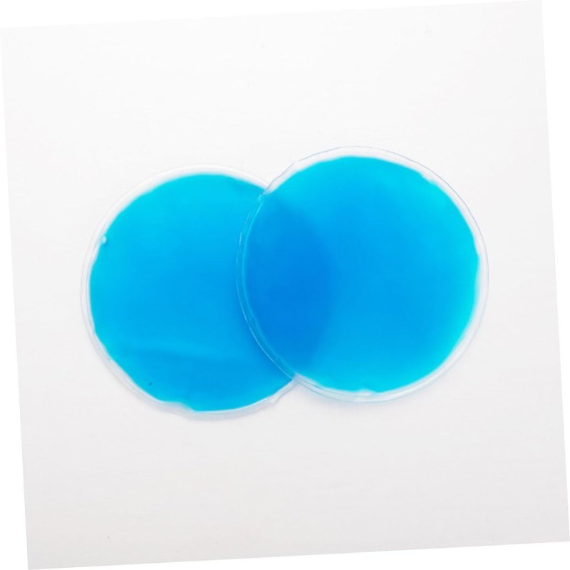 NOLITOY 12pcs Reusable Round Gel Ice Packs for Therapy Convenient