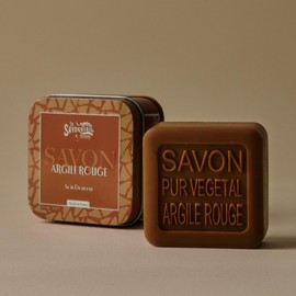 라사본느리드니옹 프랑스 자연유래 클렌징 비누 일라이트 레드클레이 100g France Natural Origin Cleansing Soap Illite Red Clay 100g