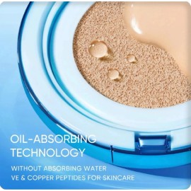 SKINTIFIC Perfect Stay Velvet Matte Cushion (Beige) 11ml Face Oil Control