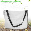 530095564 Blower Leaf Vacuum Bags Bottom Zippered Design Dupe for