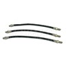 Series 1,2,2A,3,6-Cylinder, 109 Front/Rear Brake Hose Set x3 RTC3386