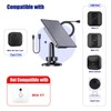 Zivif 2W Solar for Security Camera, Solar Panel Charger Compatible
