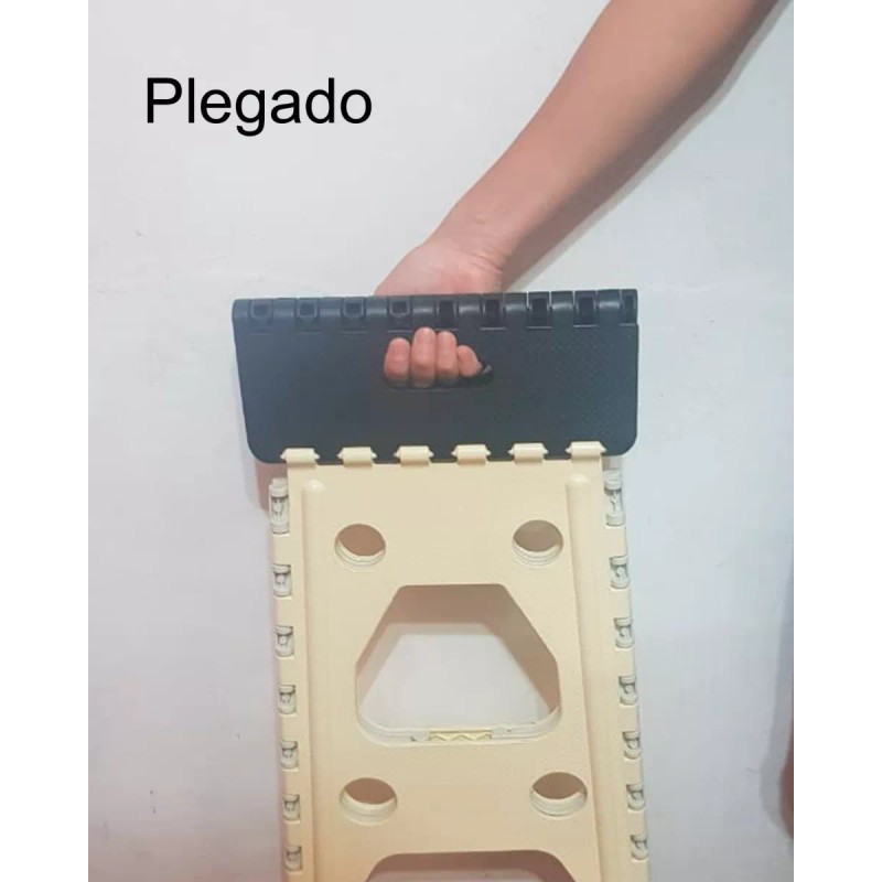 MDJ 2 Bancos Plegable Grande Portátil Plástico 120kg +envio