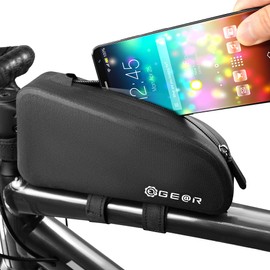 Geartle Top Tube Bag, No Thigh Thread, Waterproof Bag, Bicycle Frame Bag, Road Bike Tube Bag