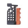 Hersmay ZVE10 Camera Cage with Wooden Side Handle Cage Rig