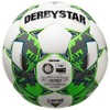 Derbystar Brillant APS v22 Football, White/Green/Grey, 5
