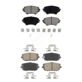 CMX Front Rear Ceramic Brake Pads Kit Replacement For 2006-2015 Mazda MX-5 Miata KCX-100640