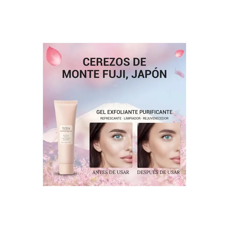 2pcs Purificante Exfoliante, Gel Exfoliante Avanzado 100ml