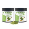 Organic Moringa Powder & Matcha Powder, Multi-Green Superfoods with Green